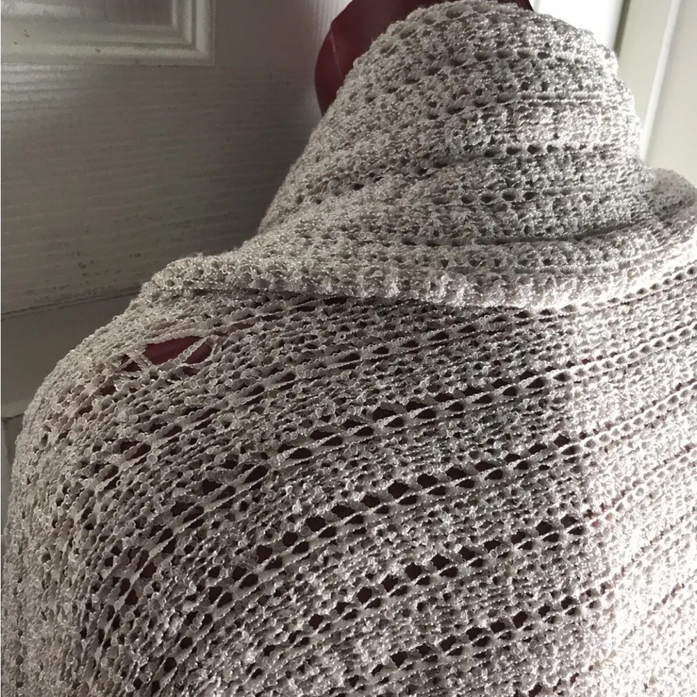 Cache Shawl Collar Draped Open Front Cardigan - B… - image 8